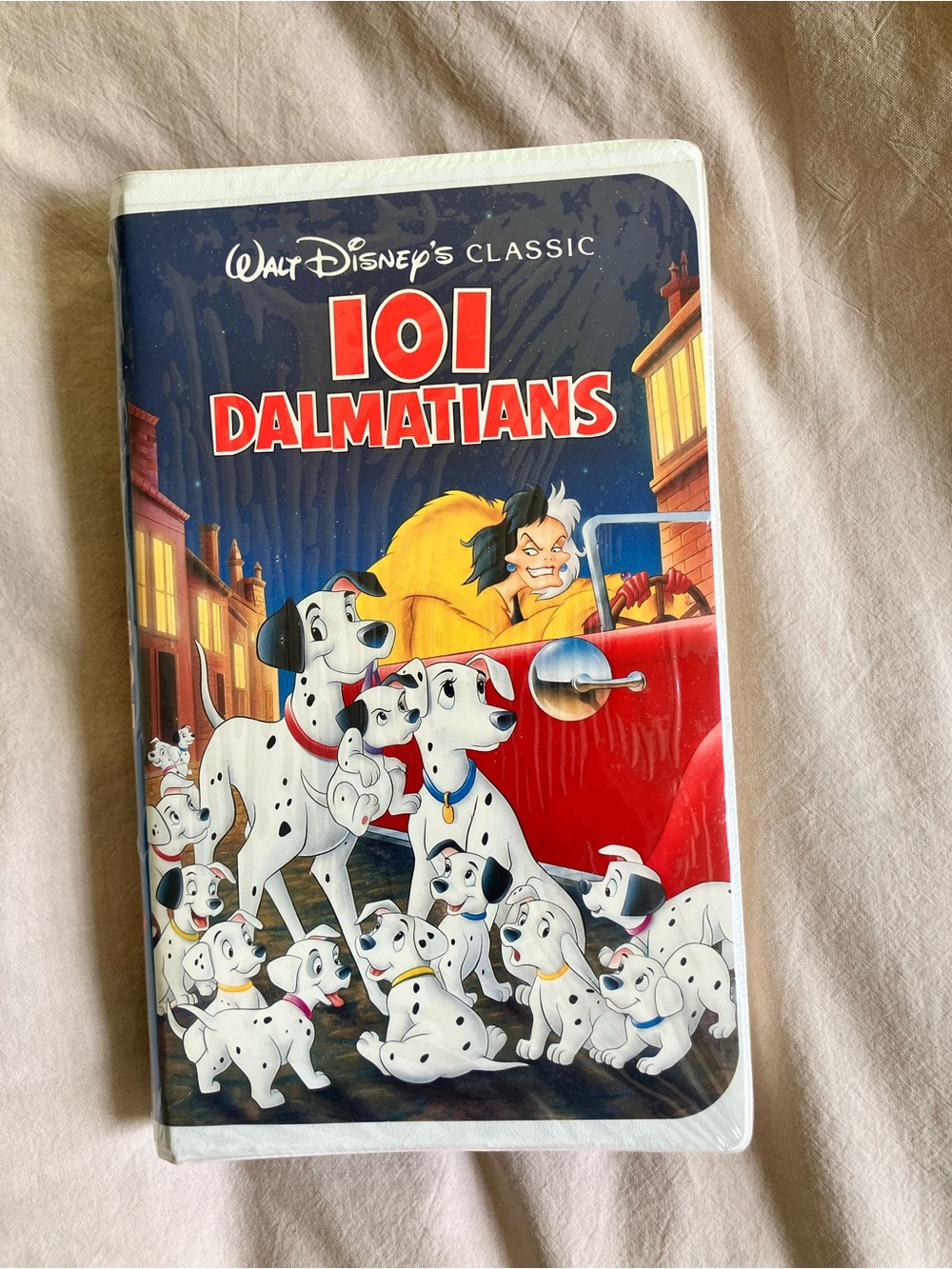 Disney’s 101 Dalmatians Black Diamond Ultra Rare Sealed Original VHS Tape